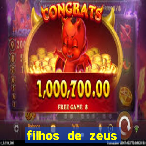 filhos de zeus mitologia grega